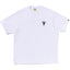 BAPE MENS ONE POINT APE HEAD COLLEGE RELAXED FIT T-SHIRT