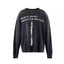 Saint Michael Sword Graphic & Text Long Sleeve Sweatshirt