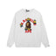 BAPE Minions Ape Head Graphic Crewneck Sweatshirt White