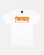 Thrasher FLAME - TSHIRT - WHITE