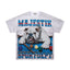 Majestik “Billiards Bulldog” Sport Dept Vintage Tee(White)