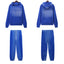 Palm Angels PURPLE Blue Faded Hoodie Tracksuit 2Pcs