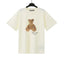 Palm Angels Cream Bear Graphic Tee