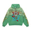 Vale Forever Valley Dreams Cartoon Graphic Vintage Wash Full-Zip Hoodie