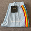 Palm Angels Light Grey Rainbow Track Pants Unisex