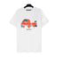 Palm Angel White Graffiti Bear Graphic Tee
