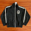 SAINT VANITY Embroidered Stripe Sports Style Casual Zipper Jacket Pants Set