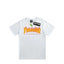 Thrasher Classic Yellow-Orange Flame Logo White Short-Sleeve Skate T-Shirt with Hang Tag