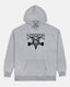 Thrasher SKATEGOAT HOODIE - GREY/BLACK