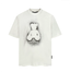 Palm Angels White Bear In Mind Spray Print Tee
