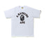 BAPE Space Camo Print College Tee White