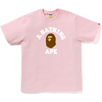 BAPE MENS COLLEGE TEE