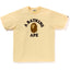BAPE MENS COLLEGE TEE