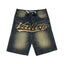 Vale Forever Skittles Jean Shorts 'Mid Blue'