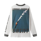 Saint Michael High-Collar Lightning & Arch Logo Sweatshirt