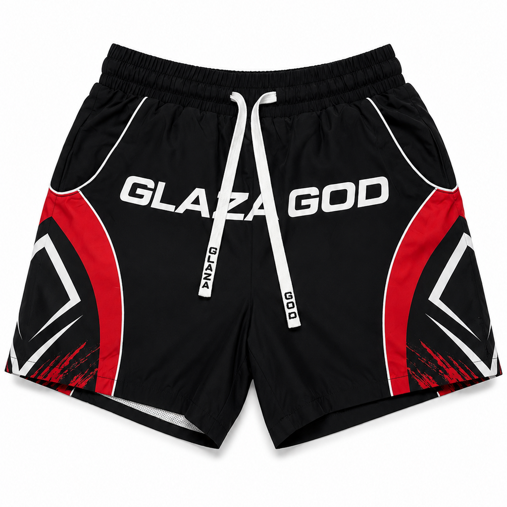 GLAZA GOD Short Waterproof Premium -RED 4