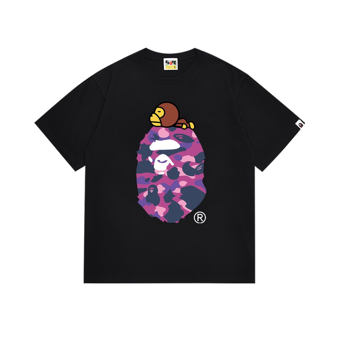 BAPE Camo Ape Head Graphic T-Shirt