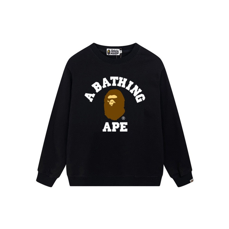 BAPE Classic Ape Head Arch Logo Crewneck Sweatshirt