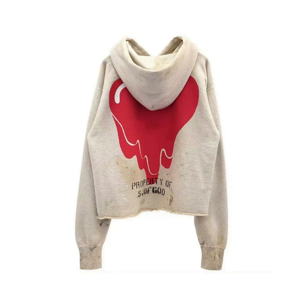 Saint Michael ST122 EU Heart Graphic Hoodie