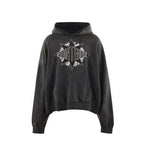 Saint Michael ST915 Gothic Cross Graphic Hoodie