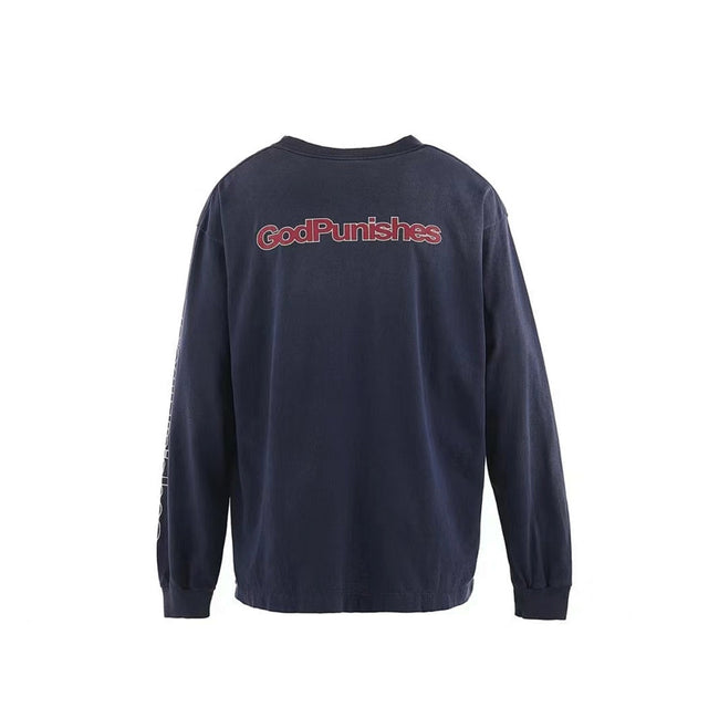 Saint Michael Cursive Script Graphic Sweatshirt Main Image