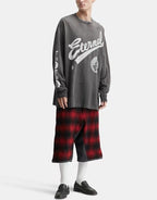 Saint Michael Cursive Script & Back Monogram Sweatshirt