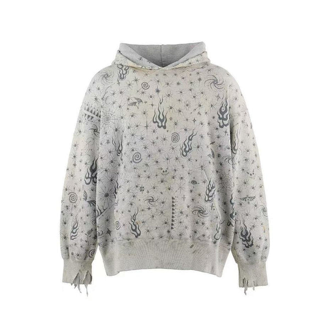 Saint Michael ST1016 Splatter Effect Hoodie Hover Image
