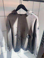 Saint Michael ST920 Distressed Patch Hoodie