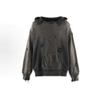 Saint Michael ST920 Distressed Patch Hoodie