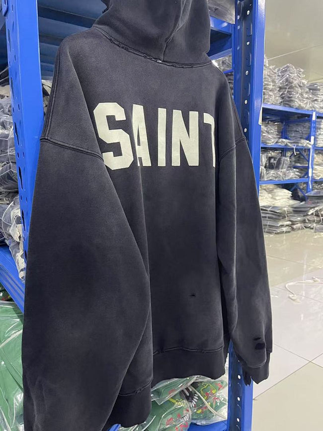 Saint Michael ST1015 Back Logo Heavy Hoodie Main Image