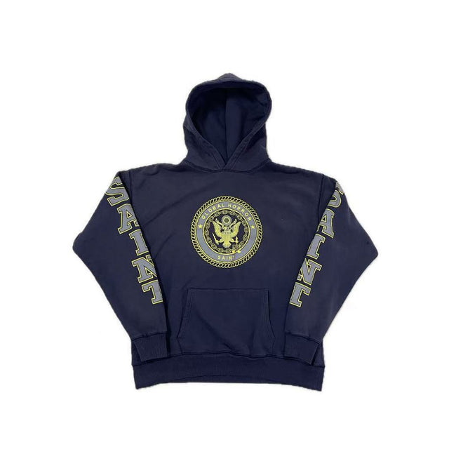 Saint Michael ST1032 Crest Graphic Hoodie Hover Image