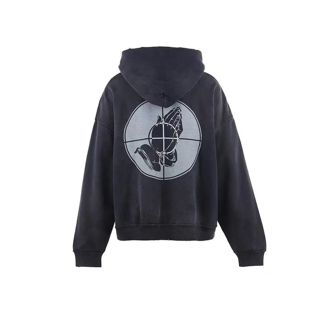 Saint Michael ST1026 Script Logo Hoodie Main Image