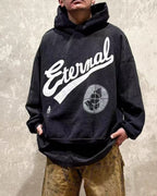 Saint Michael ST1026 Script Logo Hoodie