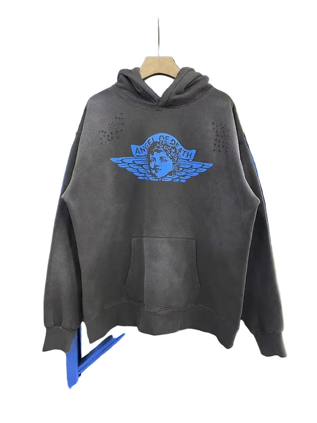 Saint Michael ST1036 Angel Graphic Hoodie Hover Image