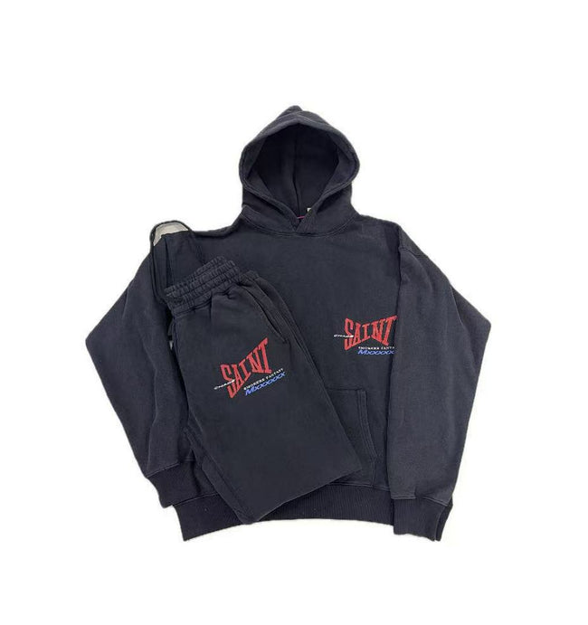Saint Michael ST1021 Small Front Logo Hoodie Hover Image