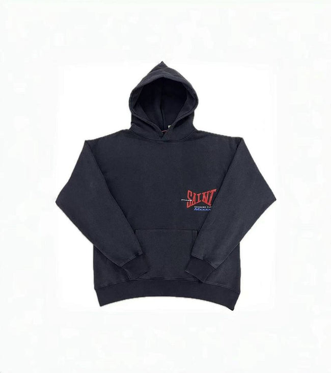 Saint Michael ST1021 Small Front Logo Hoodie Main Image