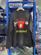 Saint Michael Botanical Flower Pot Print Sweatshirt