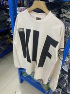 Saint Michael KLF Minimalist Front Logo Sweatshirt