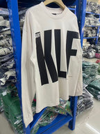 Saint Michael KLF Minimalist Front Logo Sweatshirt
