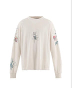 Saint Michael Multi-Illustration Sleeve & Back Print Sweatshirt