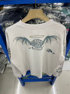 Saint Michael Multi-Illustration Sleeve & Back Print Sweatshirt
