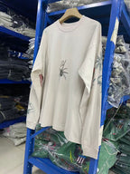 Saint Michael Multi-Illustration Sleeve & Back Print Sweatshirt