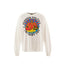 Saint Michael Circular Graphic Badge Print Sweatshirt