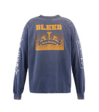 Saint Michael Sleeve Print & Back Emblem Vintage Sweatshirt