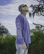 Saint Michael Sleeve Print & Back Emblem Vintage Sweatshirt