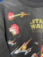Saint Michael Rocket Graphic & Multi-Print Sweatshirt