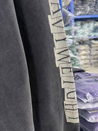 Saint Michael Gothic Illustration & Sleeve Print Sweatshirt