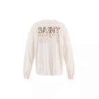 Saint Michael Metallic Arch Logo Vintage Sweatshirt
