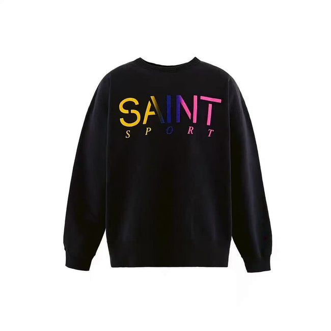 Saint Michael ST1077 Rainbow Letter Logo Sweatshirt Hover Image