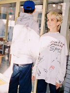 Saint Michael Sketch Line Art Graphic Sweatshirt